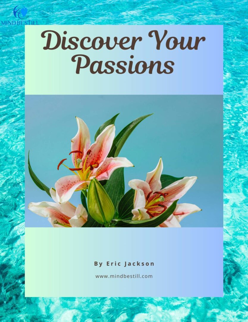 A book cover with flowers and the title of it.