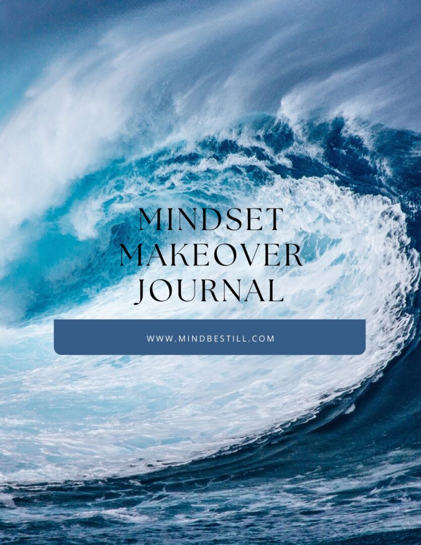 Ocean wave; Mindset Makeover Journal.